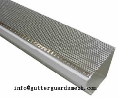 Drop in gutter guard